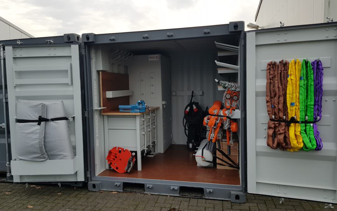 Containerlösungen für internationale Reparaturprojekte