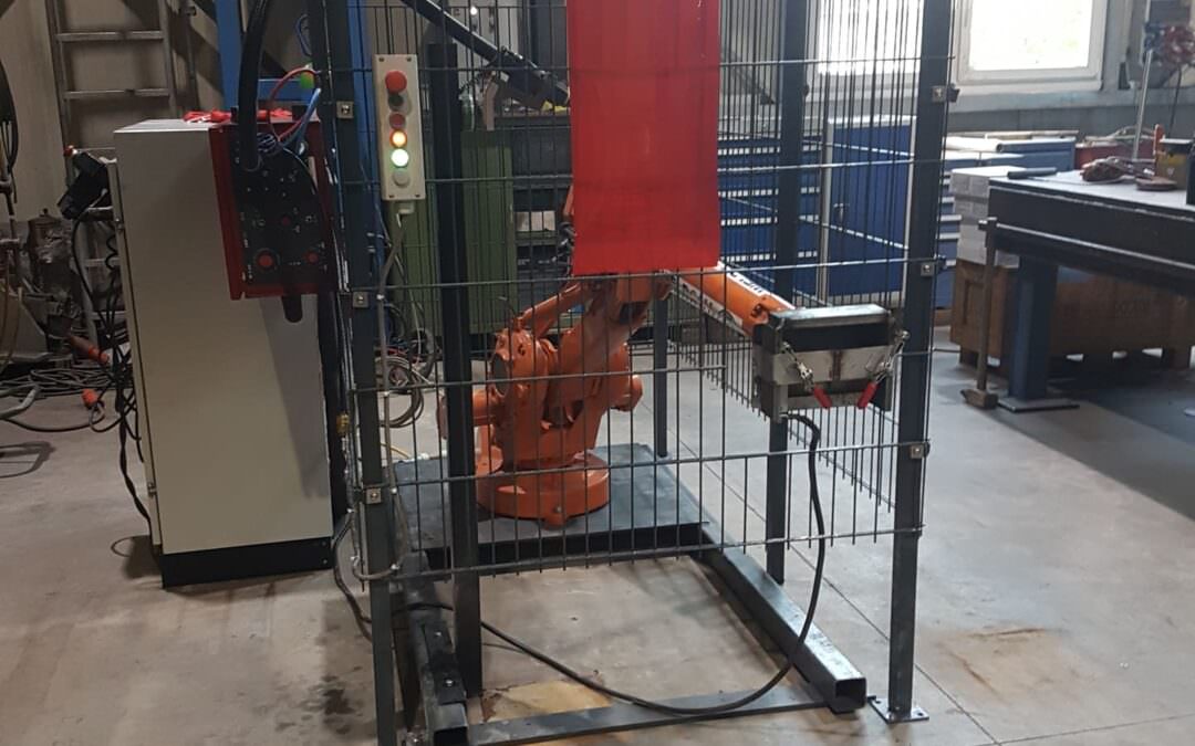 Vermietung einer Schweißroboterlösung für hochwertige Formteile