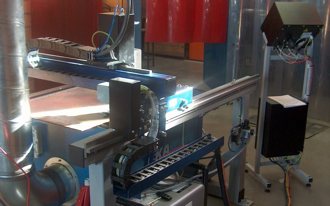 Plasma-Schneidmaschine für Ausbildungszwecke