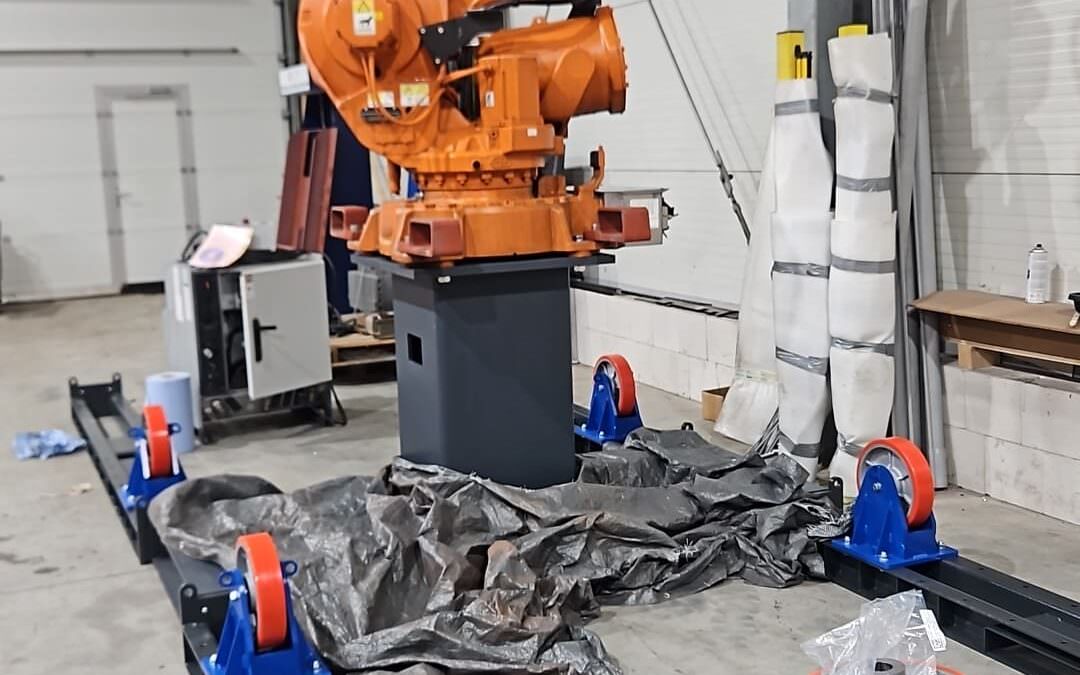 Robotisiertes Unterpulverschweißen von Rohren