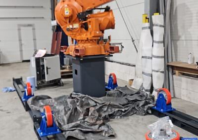 Robotisiertes Unterpulverschweißen von Rohren